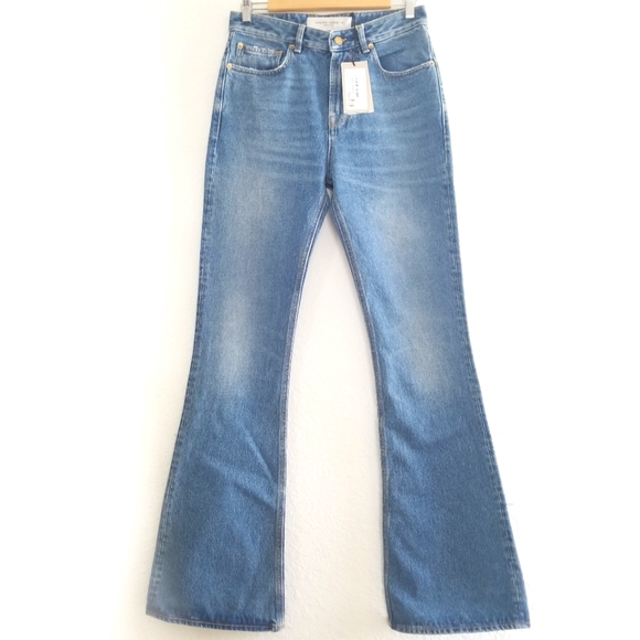 Golden Goose Denim - Golden Goose Karen Bootcut High Rise Jeans Size 28 Mid Wash Blue